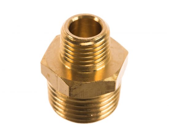 Соединитель резьбовой M1/2xM1/4 ЭВРИКА ER-MM08/04 – изображение 2