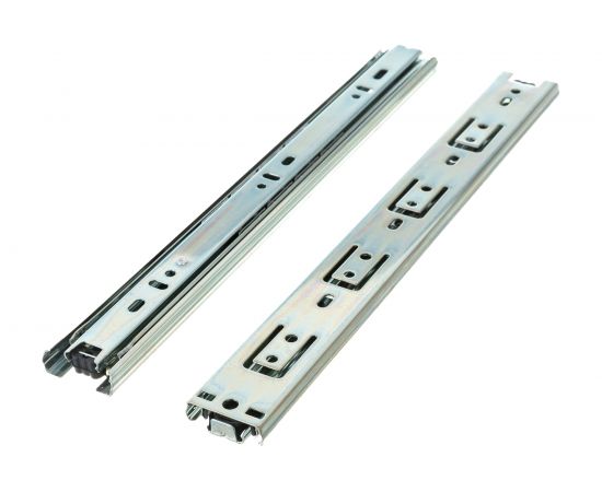 Шариковые направляющие Lemax prof полного выдвижения 35/300 мм, сталь DM35-300W – изображение 2