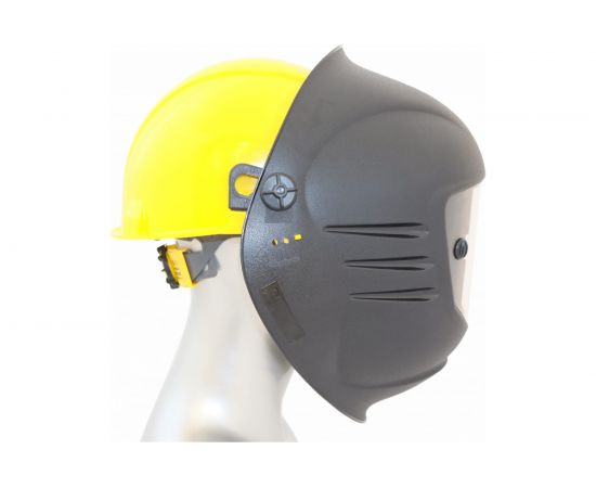 Защитный лицевой щиток сварщика с креплением на каске РОСОМЗ КН PREMIER FavoriT 10 05364 – изображение 2