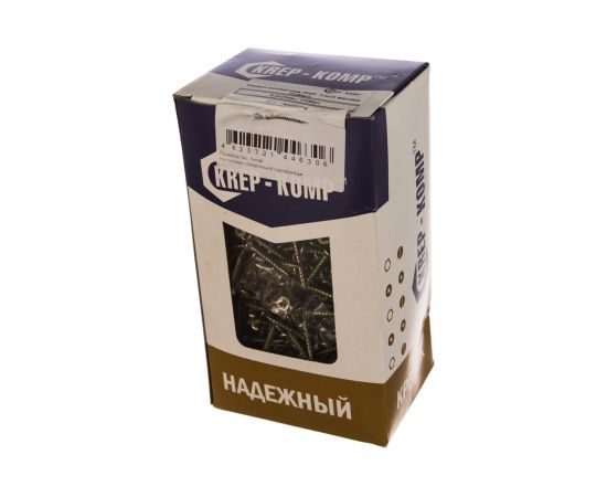 Саморез КРЕП-КОМП желтый цинк POZY 3,5х25 1500шт жд3525ф – изображение 2