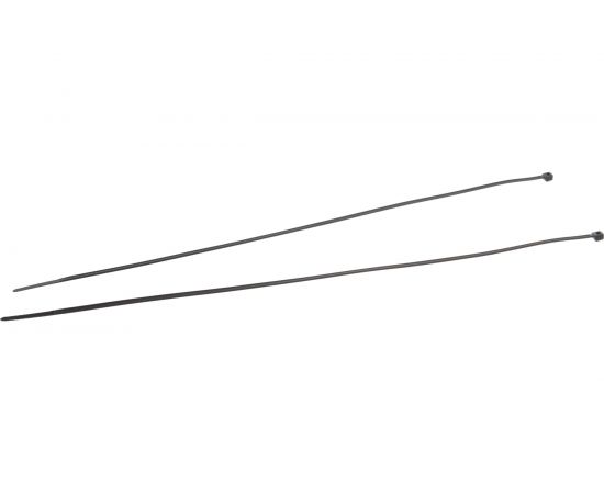 Универсальный пластиковый хомут ЭВРИКА черный 4.0x370мм 25шт ER-14372 – изображение 2