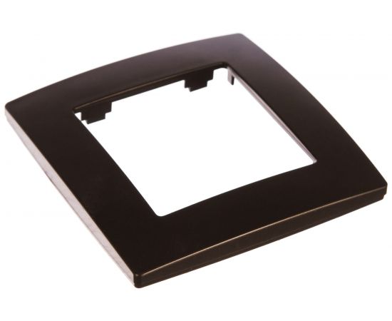 Рамка ЭРА 12-5001-13 на 1 пост, бронза Б0019367 – изображение 2