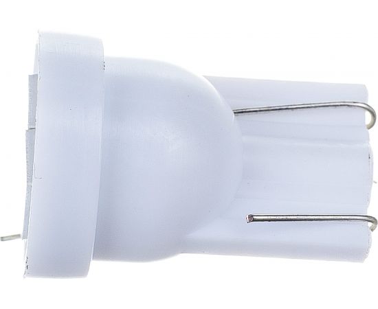 Автолампа диод SKYWAY T10, 12V, 2 SMD, блистер без цоколя, 1-контакт, белая, комплект 2 шт., габариты, салон S08201331 – изображение 3