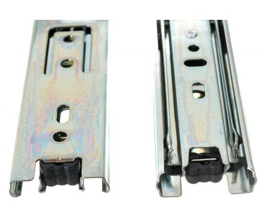 Шариковые направляющие Lemax prof полного выдвижения 35/300 мм, сталь DM35-300W – изображение 3