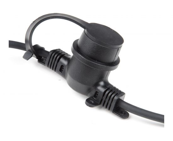 Гирлянда Белт-лайт Uniel, UDL-K121, 10/E27/5M, 5C, IP65, BLACK, BELT-LIGHT, шаг 50см UL-00007150 – изображение 3