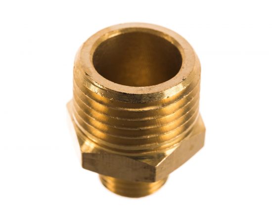 Соединитель резьбовой M1/2xM1/4 ЭВРИКА ER-MM08/04 – изображение 3