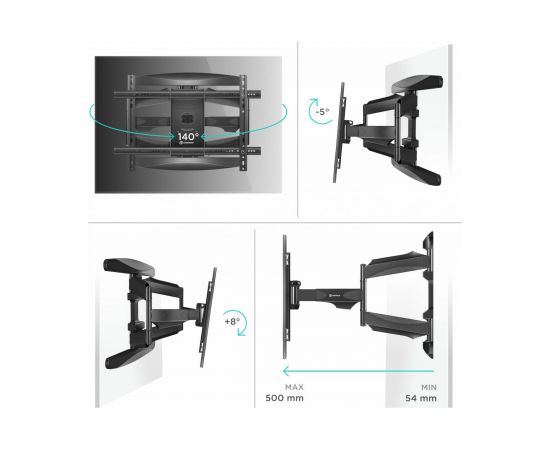 Кронштейн ONKRON M6L BLACK 2000042050 – изображение 3