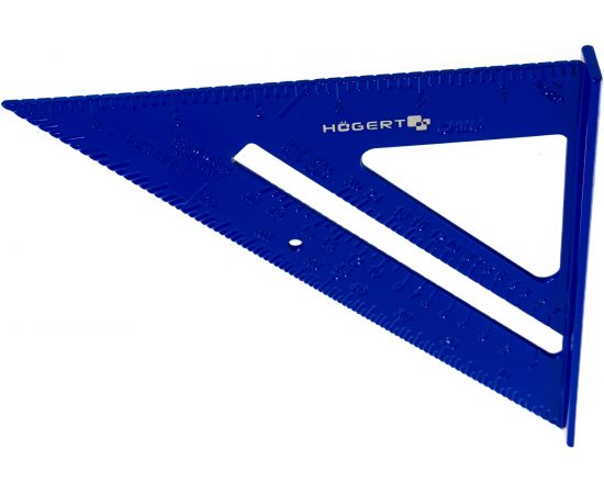 Разметочный угольник HOEGERT TECHNIK алюминиевый, 180 мм HT4M215 – изображение 3