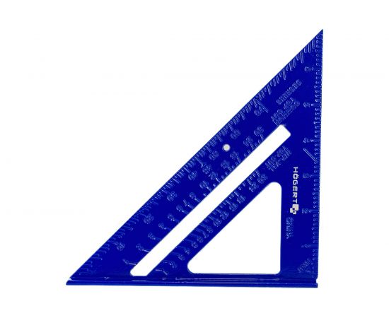 Разметочный угольник HOEGERT TECHNIK алюминиевый, 180 мм HT4M215 – изображение 4