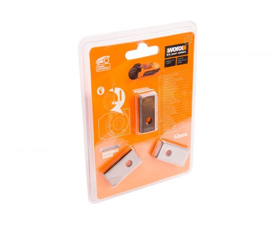 Ножи 12 шт для роботизированной газонокосилки Landroid WORX WA0190 – изображение 5