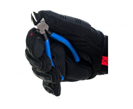 Бокорезы Зубр БУЛЬДОГ Мини для пластика и меди, хромированная сталь, обливные рукоятки Проф 22175-8-15_z01 – изображение 5