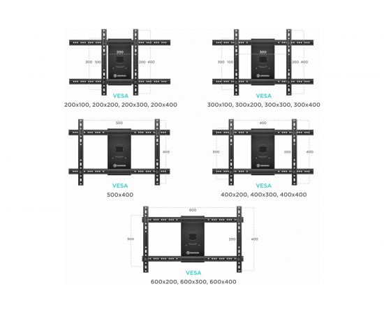 Кронштейн ONKRON M6L BLACK 2000042050 – изображение 6