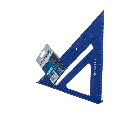 Разметочный угольник HOEGERT TECHNIK алюминиевый, 180 мм HT4M215 – изображение 6