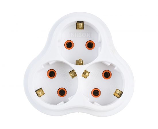 Тройник NILSON белый 40130101 