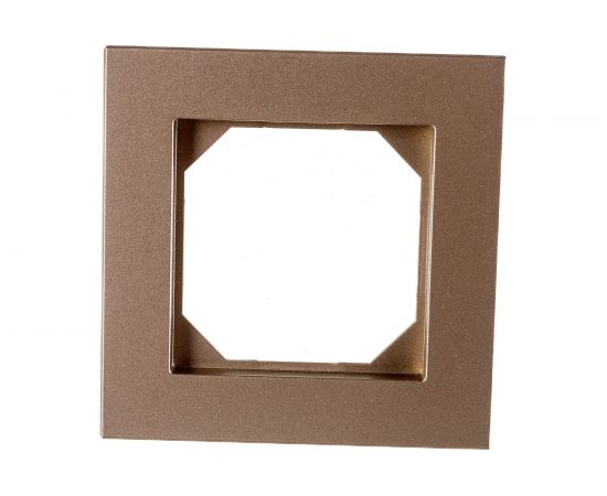 Одноместная рамка LIREGUS Эпсилон K14-245-01 E/Ch шампань 28-318 