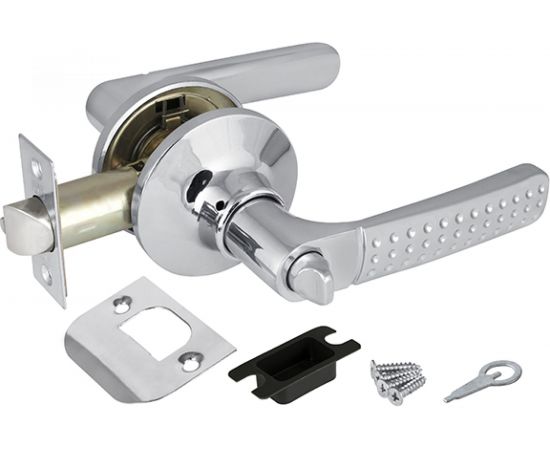 Ручка защелка PUNTO 6026 CP-B фик. хром 36831 