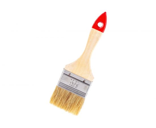 Плоская кисть Toolberg 2,5"", белая 0101025 