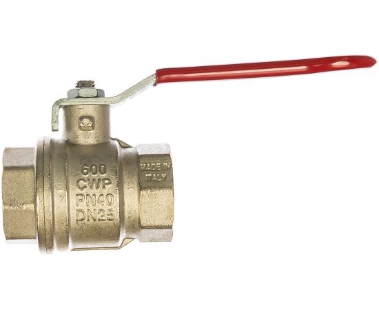 Шаровой кран RuB, 1"" DN25 PN40, ВР-ВР, серия MILANO (S.90), ручка S90F00 