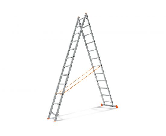 Двухсекционная лестница Эйфель Гранит 2х12 