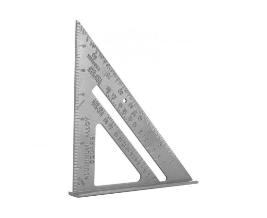 Алюминиевая треугольная линейка DEKO 180/255/185мм DKM180-255-185 