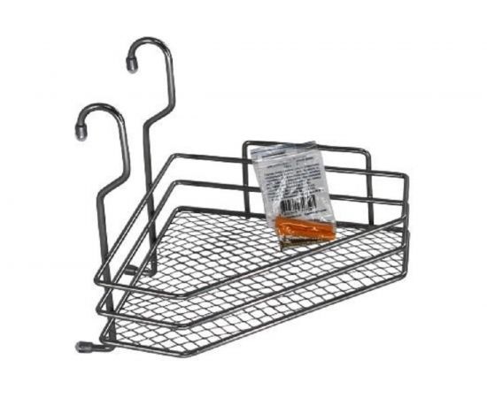 Полка для рейлинга Rosenberg 1 ярус, трапеция, с сетчатым дном RUS-280531 