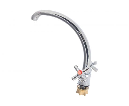 Смеситель для умывальника G-lauf с поворотным изливом 360 градусов, хромированнный KOA4-A722 