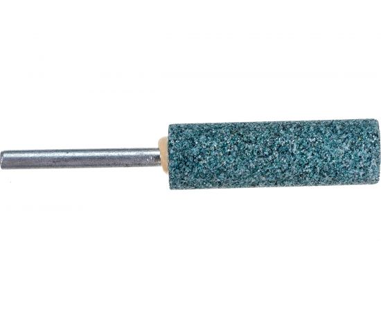 Головка абразивная с хвостовиком AW(ГЦ) 10x32x3 мм, 63C, F60(25Н), O(СТ1) CNIC 50594 