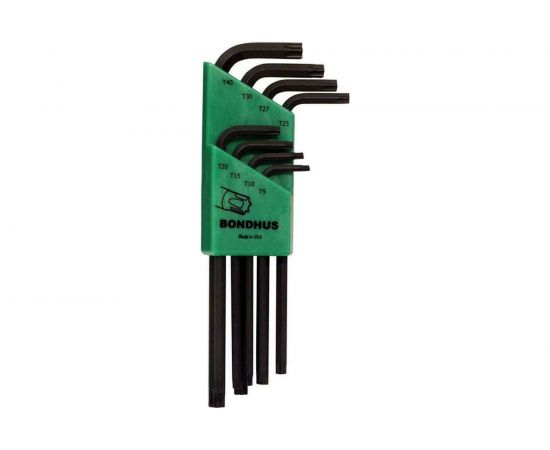Набор из 8 ключей Torx BONDHUS L T9-T40 31834 