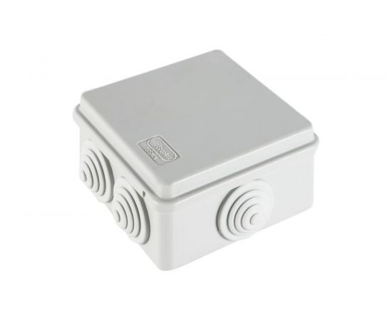 Распределительная коробка Экопласт JBS101 о/п 100х100х55, 6 выходов, IP55 44037-1 