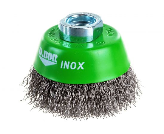 Щётка чашечная гофрированная INOX Standard (60 мм; М14) для УШМ D.BOR D01-IS-060-M14-030 