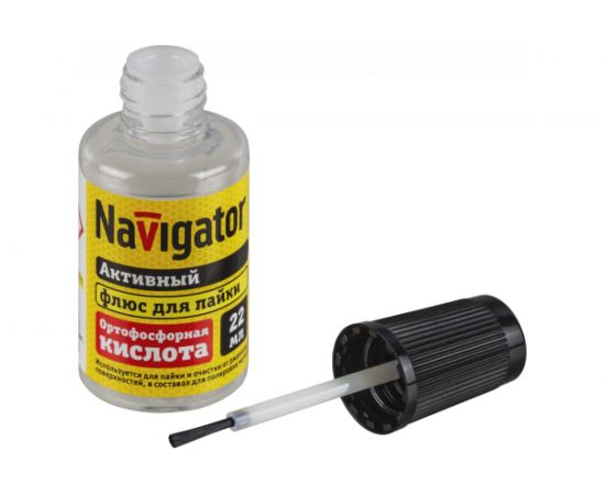 Флюс NEM-Fl04-F22 ортофосфорная кислота, 22 мл Navigator 93266 