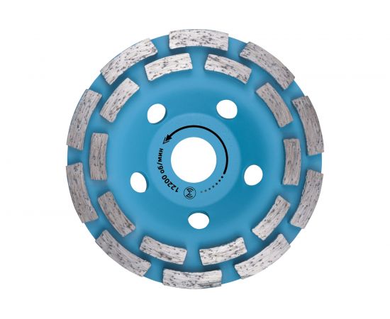 Круг алмазный чашечный Basis (125х22 мм; 2 ряда) MONOGRAM 086-419 – изображение 2