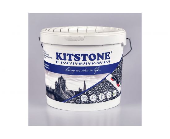 Каменный ковер - декоративное покрытие Kitstone цвет Brown 1810113 – изображение 2