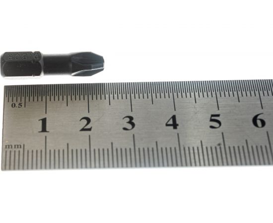 Бита IMPACT Torsion (10 шт; Pz3; 25 мм) для ударного импульсного инструмента D.BOR D-ITA-PZ03-025-010 – изображение 2