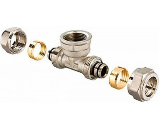 Тройник 16х1/2"х16 Valtec 676 – изображение 2