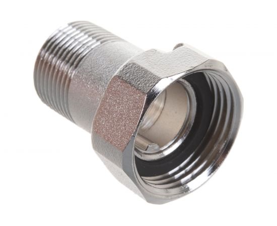 Штуцер FV-PLAST FV-Brass латунный, для присоединения счетчика воды 3/4х1 AA467034040 – изображение 2