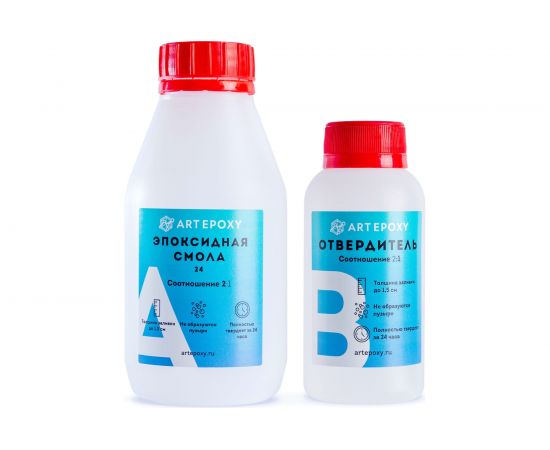 Быстросохнущая эпоксидная смола для творчества ArtEpoxy Quick 300 г 21621 – изображение 3