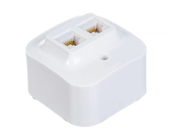 Розетка Legrand 2XRJ45 к 5е UTP белый 782228 – изображение 3