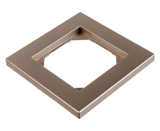 Одноместная рамка LIREGUS Эпсилон K14-245-01 E/Ch шампань 28-318 – изображение 3