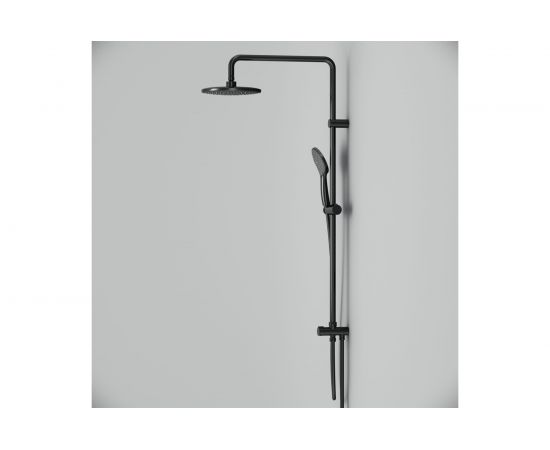 Душевая система AM.PM Gem верхний душ, ручной душ, душевая штанга F0790022 – изображение 3