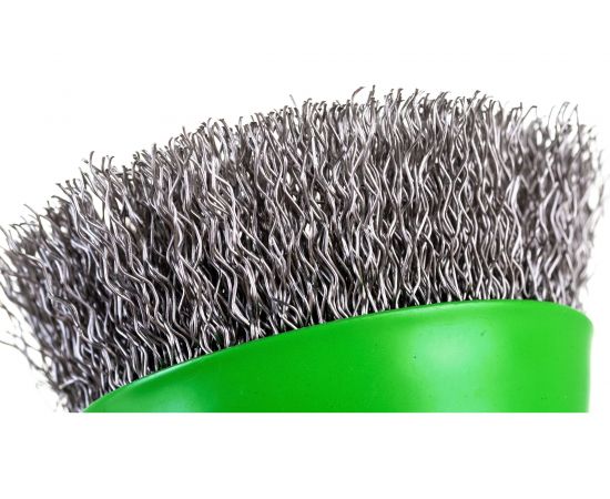 Щётка чашечная гофрированная INOX Standard (60 мм; М14) для УШМ D.BOR D01-IS-060-M14-030 – изображение 4