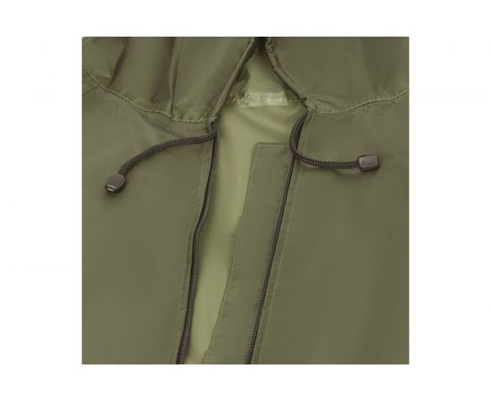 Плащ-дождевик ГРАНДМАСТЕР хаки, на молнии, многоразовый, с ПВХ покрытием, 60-62, рост 170-176, 610849 – изображение 5