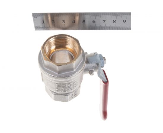 Шаровой кран RuB, 1"" DN25 PN40, ВР-ВР, серия MILANO (S.90), ручка S90F00 – изображение 6