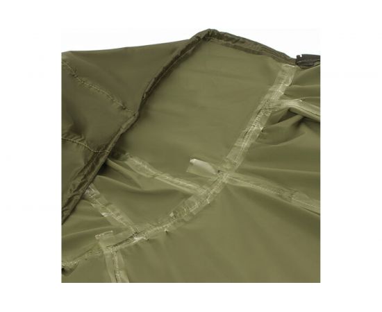 Плащ-дождевик ГРАНДМАСТЕР хаки, на молнии, многоразовый, с ПВХ покрытием, 60-62, рост 170-176, 610849 – изображение 6