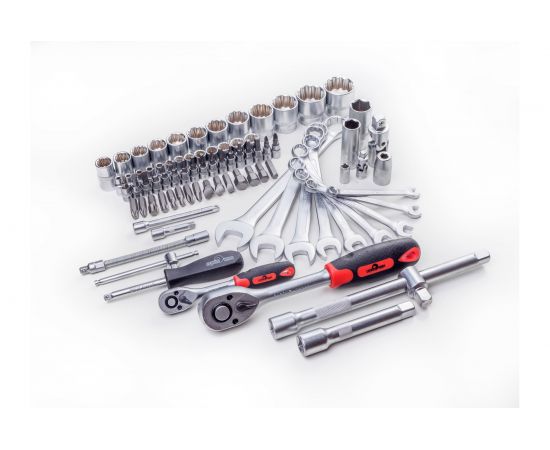 Набор инструмента СЕРВИС КЛЮЧ 82 предмета, 12 граней 12082 – изображение 9