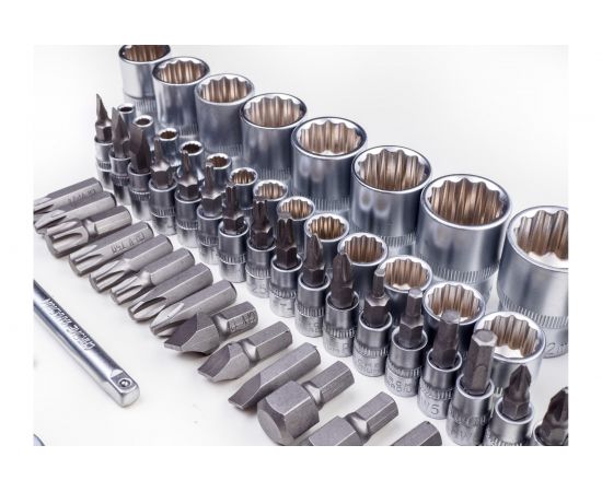 Набор инструмента СЕРВИС КЛЮЧ 82 предмета, 12 граней 12082 – изображение 10