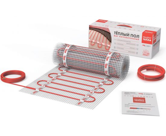 Теплый пол СТН Квадрат Тепла 150 Вт/м2, 1050 - 7 м2 7,0-1050 КМ 