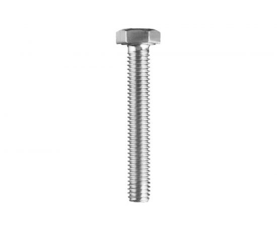 Болт Метиз-Эксперт M6х25 нерж. А2 DIN 933 уп. 100 шт. БП-00036144 