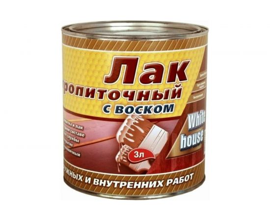 Пропиточный лак с воском White House (орех; 3 л) 15469 