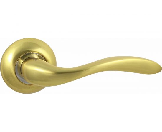 Ручка дверная ЦАМ матовое золото Вантаж V57C 